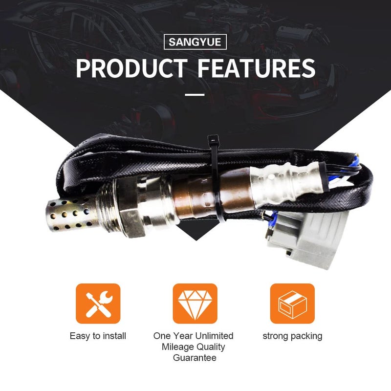 Sangyue 4X Oxygen Sensor for 2003 2004 2005 Jaguar S-Type Vanden Plas 3.0L 4.2L Up +Downstream - Image 4